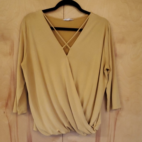 Pleione Tops - Pleione Soft Wrap Blouse